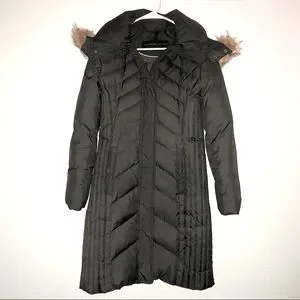 Andrew Marc Jackets Coats Marc New York Mercer Chevron Quilted Down Jacket With Genuine Fur Trim Hood Poshmark